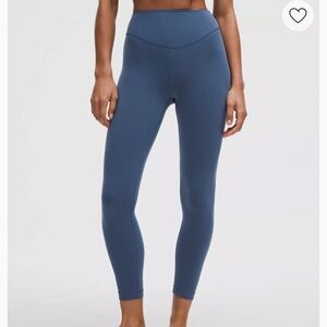 lululemon athletica Twill Blue Leggings